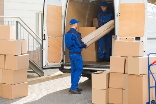 Flat removals planning in Redbridge with apartment moving boxes