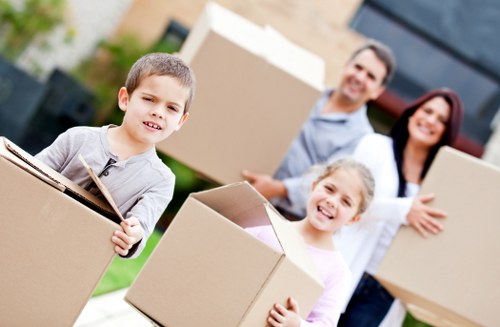 Redbridge moving service handling boxes and household items
