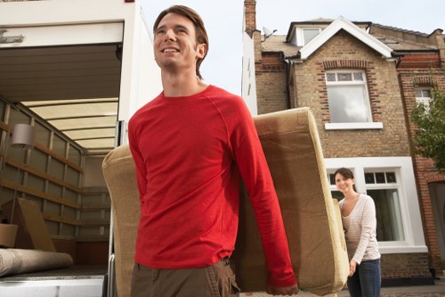 Office furniture pick-up and clearance service in Redbridge