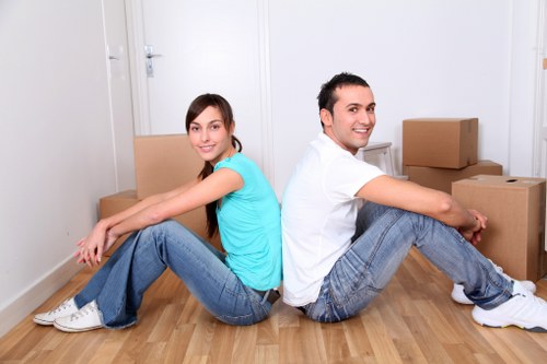 Careful handling of furniture during a Redbridge move