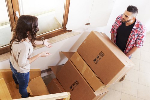 Redbridge Removals completing the last step of an organized move