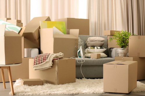 Local furniture moving service navigating Redbridge residential streets