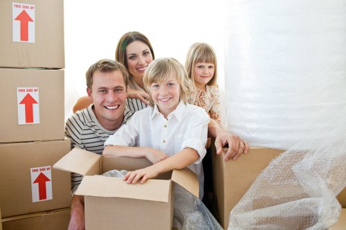 Man and van loading furniture for a Redbridge home move