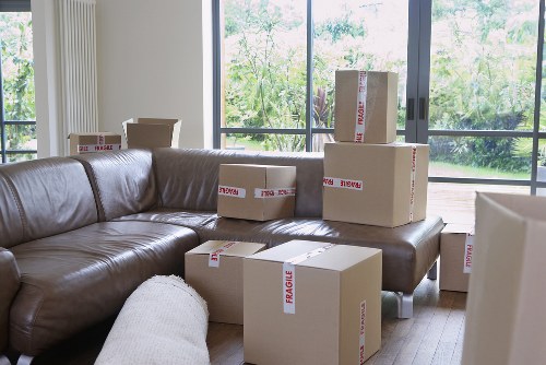 Packing and protecting furniture for a move in Redbridge